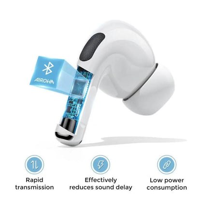 JoyRoom JR-T035 Pro TWS Wireless Bluetooth Earbuds with ENC Noise Cancellation & Long Battery Life